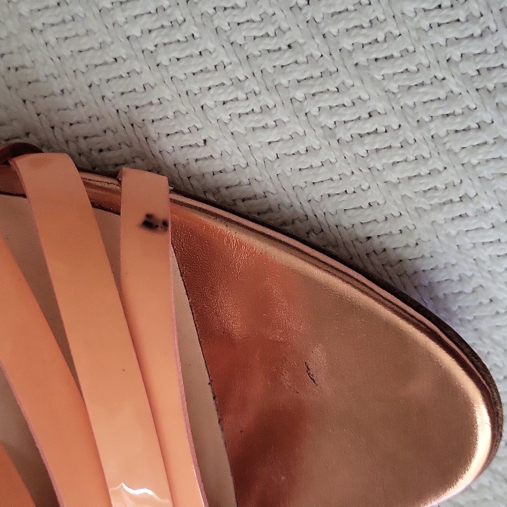 Rupert Sanderson Rose Gold Ombre Stilletto Heels 40 9 - Picture 7 of 9
